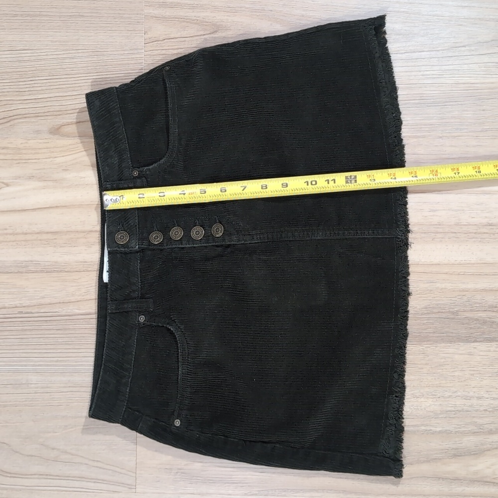 Indigo Rein Green Corduroy Mini Skirt - Picture 6 of 6